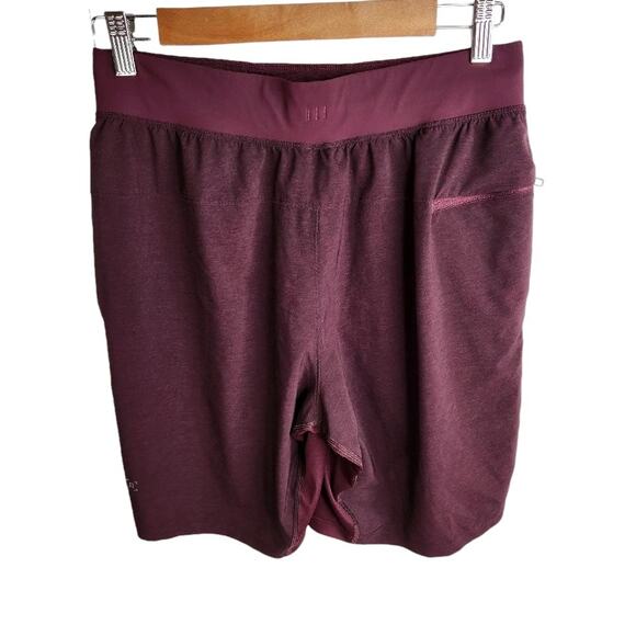 Lululemon T.H.E. Short Linerless 9" Heather‎ Dark Adobe Men's Small - Picture 3 of 8